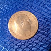 One penny del 1909 Edoardo VII.