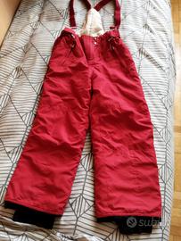 salopette sci neve tg.12 anni