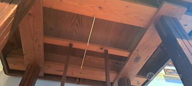 tavolo in legno periodo 900