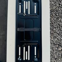 Portatarga anteriore per auto Nero