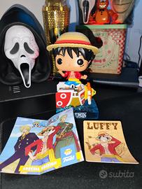 Kinder One Piece - Funko pop Luffy (Completo)