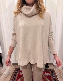 Maglione in cashmere e lana merino