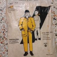 Completo antipioggia COLORE GIALLO taglia L