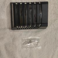 Lampada Solare da Parete LED IP64 Nera