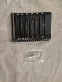 Lampada Solare da Parete LED IP64 Nera