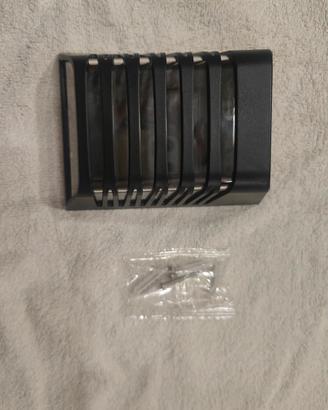 Lampada Solare da Parete LED IP64 Nera
