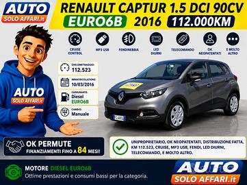 Renault Captur 1.5 DCI EURO6B DISTRIBUZIONE FATTA