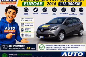 Renault Captur 1.5 DCI EURO6B DISTRIBUZIONE FATTA