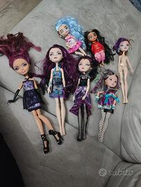 Lotto Bambole Ever After High e Mini Dolls