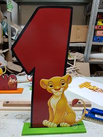 numero in legno PERSONALIZZATO