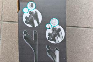 barra porta pacchi e porta biciclette