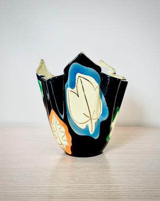 Vaso a fazzoletto ceramiche Pucci Umbertide
