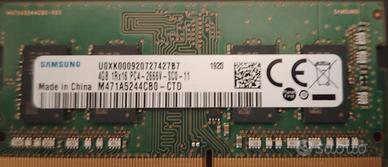 RAM DDR4  -  4 Gb