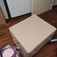 letto singolo pieghevole pouf