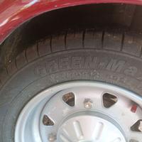 Cerchi gomme e viti Fiat 500 epoca