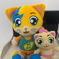 Set peluche 44 gatti