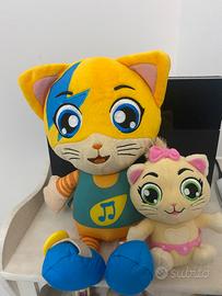 Set peluche 44 gatti