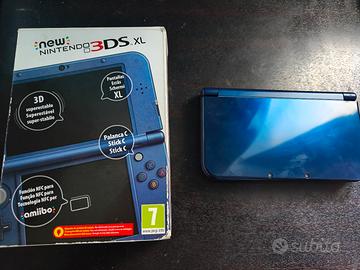 New Nintendo 3ds xl blu