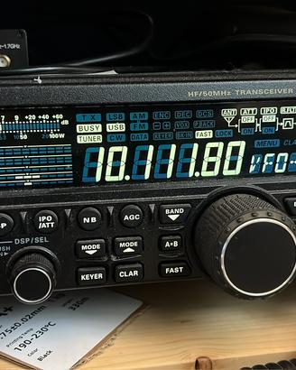 Radio HF YAESU 450D + scheda RSD