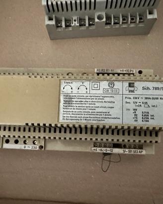 Alimentatore Videocitofono Sch. 789/5 da Guida DIN
