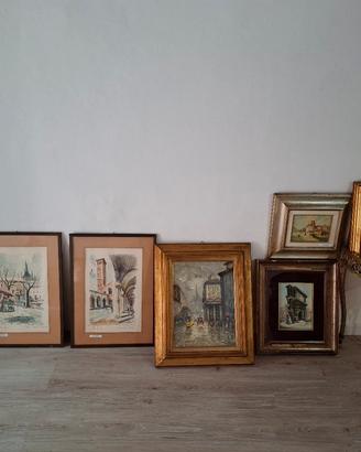 7 quadri vecchia milano