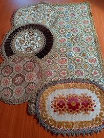 CENTRI del '900  broccato, velluto, passamaneria