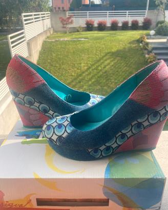 Scarpe zeppa Desigual numero 38