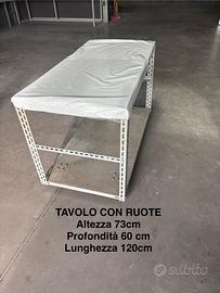 Banco con ruote