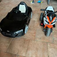 Auto e moto eletricca per bambini