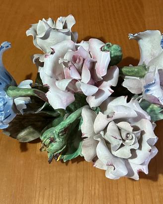 #Centrotavola fine #porcellana stile #Capodimonte