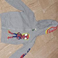 Felpa con cappuccio Spiderman Marvel - 18-24 mesi