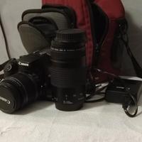 Canon EOS 1000D più Obiettivo Canon 75-300mm