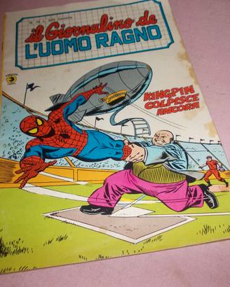 fumetto "il  giornalino dell'uomo ragno " 1981