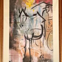 Quadro originale anni '70 grande formato