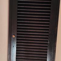 armadio old america verniciato nero 