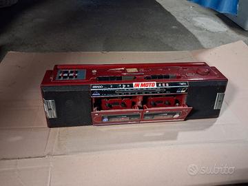 Stereo Boombox Vintage Irradio "In Moto" 