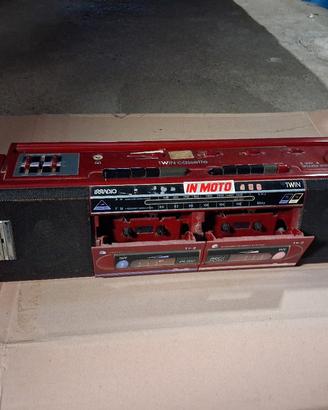 Stereo Boombox Vintage Irradio "In Moto" 