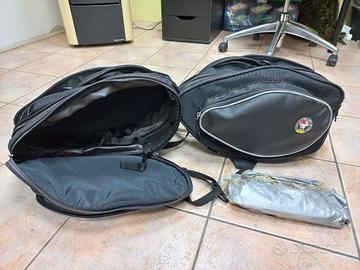 Coppia Borse laterali per moto espandibili Joker