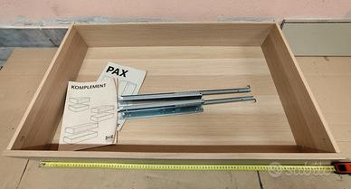 Cassetto Komplement Pax Ikea con più guide
