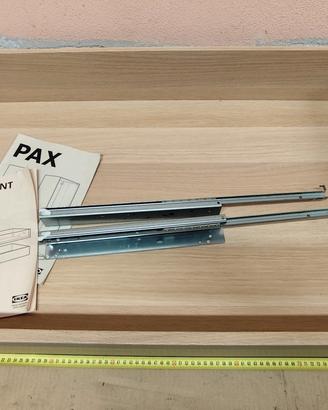 Cassetto Komplement Pax Ikea con più guide