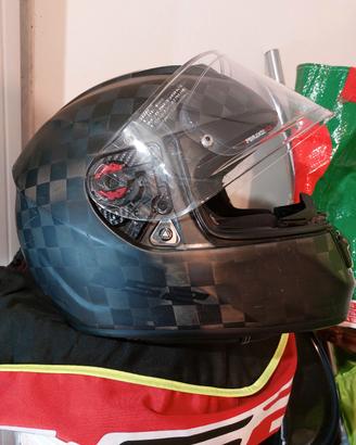 casco LS2 carbon mod. Vector taglia XXL