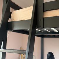 Letto soppalco matrimoniale ikea materasso memory