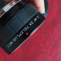 duplicatore focale Kenko MC7 x Canon EF
