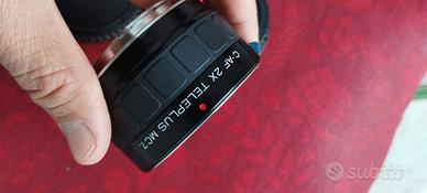 duplicatore focale Kenko MC7 x Canon EF