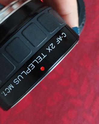 duplicatore focale Kenko MC7 x Canon EF