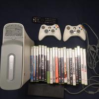 Xbox 360(HDMI) + 2 pad + telecomando + 20 giochi