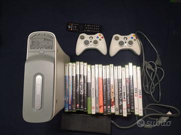 Xbox 360(HDMI) + 2 pad + telecomando + 20 giochi