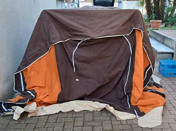 Telo di copertura per carrello tenda con veranda
