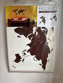 Planisfero Adesivo Figurato