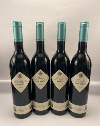 Vino - Set 4 Barolo Marchesi di Barolo 17-18-19